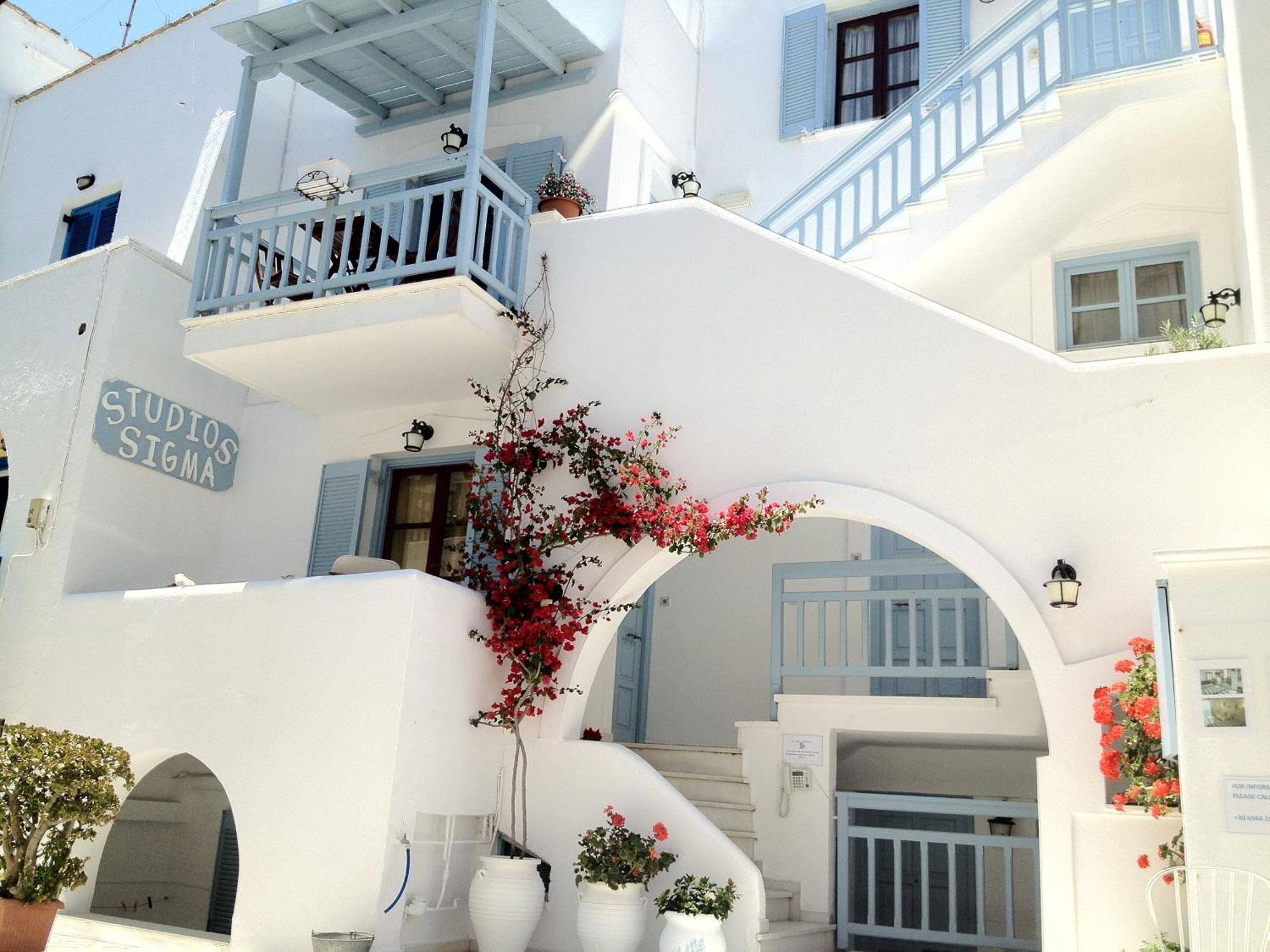Sigma Studios On The Beach Naxos City Bagian luar foto